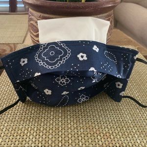 Handmade brand new face mask 😷with filter pocket